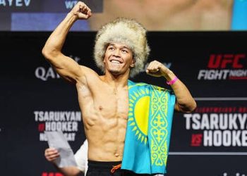 Қазақстандық Асу Алмабаев UFC-дің «Кештің үздік өнері» үшін 100 мың доллар алды