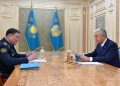 Президент Ержан Сәденовті қабылдап, қоғамдық қауіпсіздік мәселесін талқылады