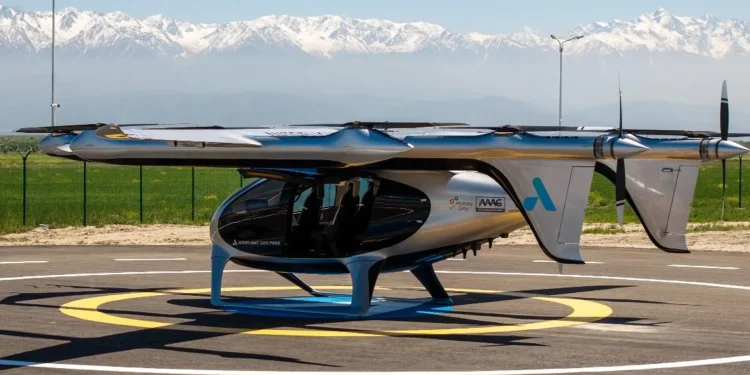 Елорда аспанында алғаш рет eVTOL аэротаксиі сынақтан өткізіледі