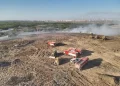 Астанадағы қоқыс полигонындағы өрт толық сөндірілді