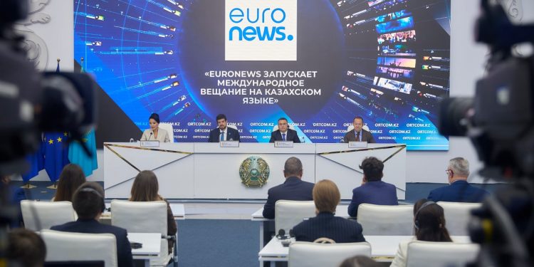Қазақ тілі Euronews-тің хабар тарату тілдерінің қатарына қосылды