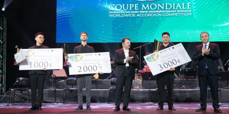 Қазақстандық баяншылар «Coupe Mondiale 79» халықаралық байқауында топ жарды