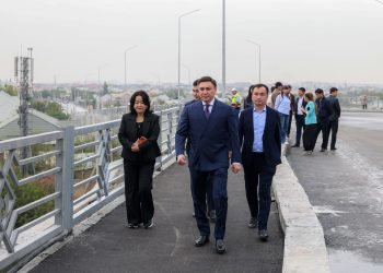 Шымкентте Тіленшин көшесіндегі жаңа автокөлік өткелі ашылды