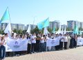 Сенбілікте бас қосқан мың жас: Шымкентте ауқымды экологиялық акция өтті