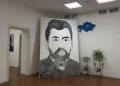 Астанада Ахмет Байтұрсынұлының портреті 5 мың шегемен жасалды