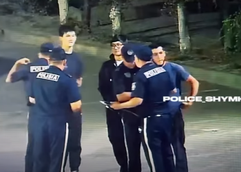 Шымкентте дрифт жасаған жүргізуші 10 тәулікке әкімшілік қамаққа алынды