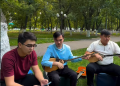 Бос уақытты тиімді өткізудің жаңа үлгісі: Саябақтағы ашық жыр кеші