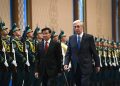 Лаос Президенті Тхонглун Сисулит Қазақстанға ресми сапармен келді