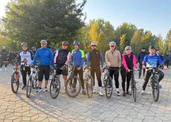 Состоялся «Шымкентский веломарафон»