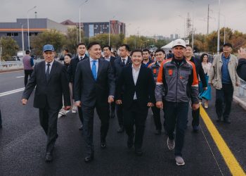 По поручению Президента: В Шымкенте открыли новую транспортную развязку
