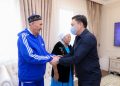 Шымкентте аға буын өкілдеріне құрмет көрсетілді